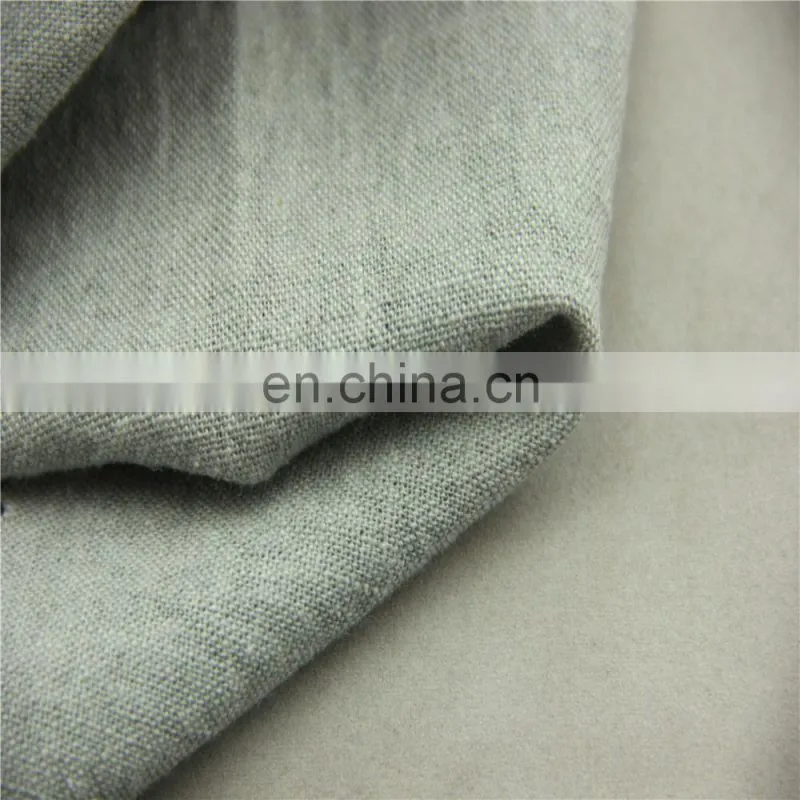 pure color viscose linen fabric for spring shirts