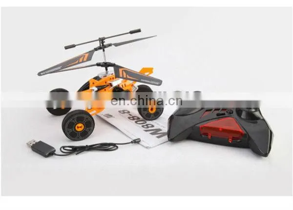 Newest Toys 2.5 Ch W808-8 Stunt Toy Helicopter 2 in 1 RC Helicopter RC Copter Roadable Aircraft Helicopter Toys