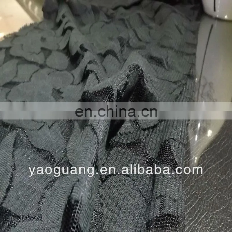 30%Nylon 70%Cotton Lace fabric