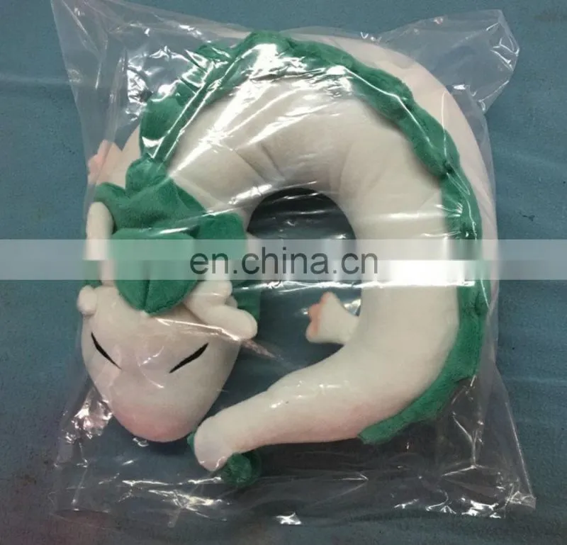 2 in 1 Plush Airplane Toy Transfer to U Shape Neck Pillow Travel Pillow