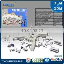 Wholesale alloy airport play set toy