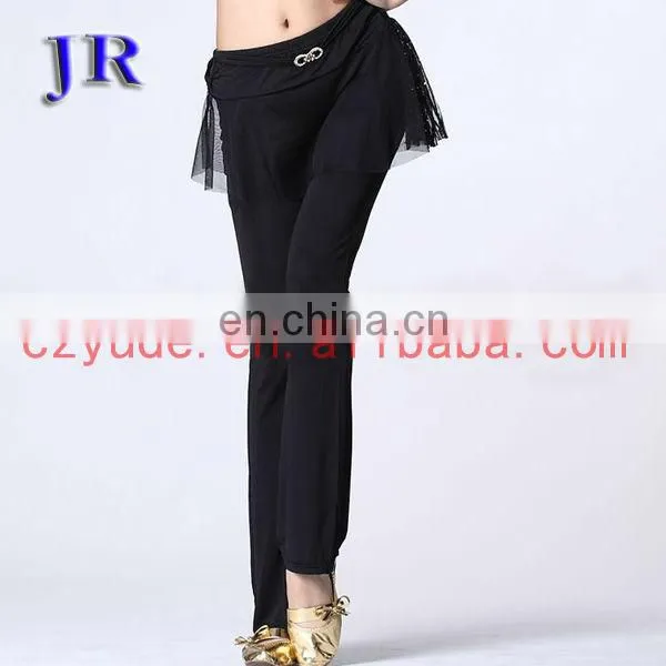 Indian performance belly dance long pant for women K-4021#