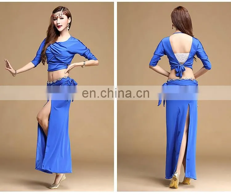 T-5117 High Spandex performance belly dance costume suit