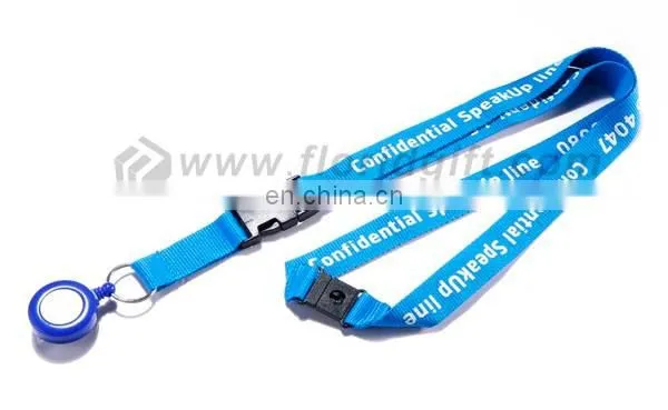 Custom Lanyard With Id Badge Holder / short lanyard with carabiner hook