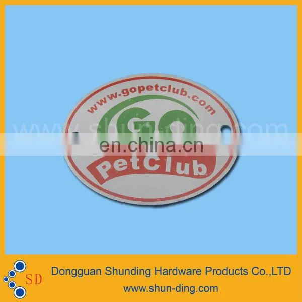 cheap aluminum jewelry store soft enamel metal price tags