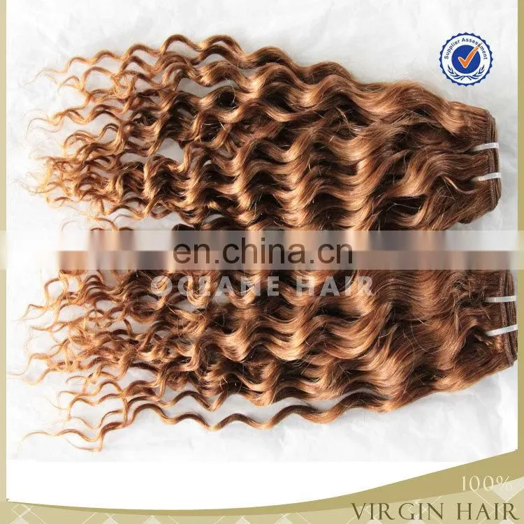 Wholesale price luxury popular style hot selling products crochet darling light brown hair weave extensions