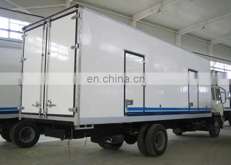 80/100/120 mm Insulation FRP Refrigerated Truck Body