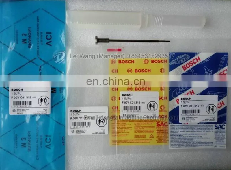 Bosch common rail valve BOSCH Common Rail Injector Control Valve F 00V C01 033