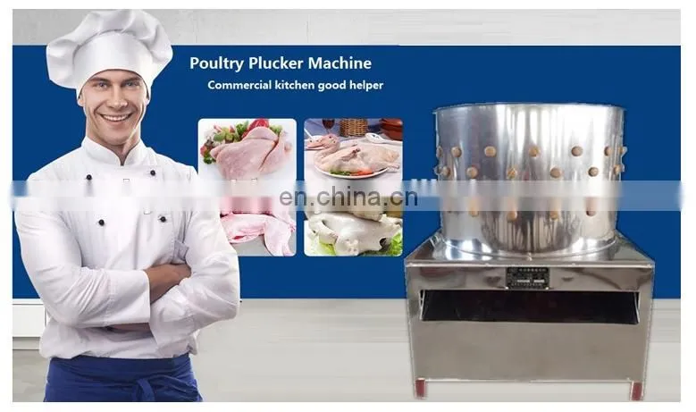 Broiler chicken machine chicken feather cleaning machine chicken plucker 40 size