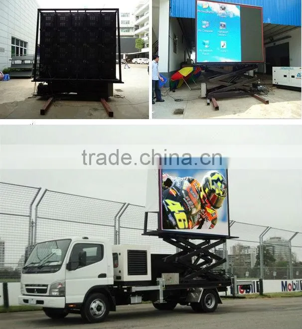 P10 truck mobile advertising electron led dipslay
