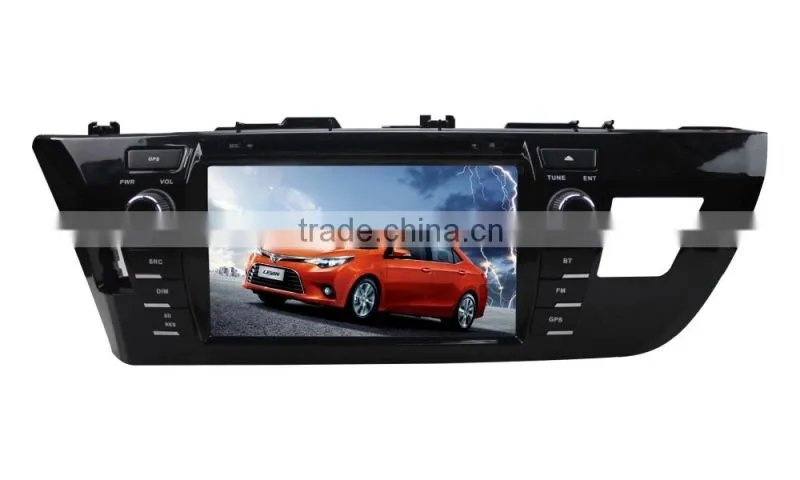 8inch 800*480 Touch Screen Car Radio GPS for Toyota Corolla 2014 Levin Car Stereo DVD GPS Navi