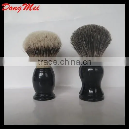 Wholesale Black Badger Hair Shaving Brush,Cheap Shaving Brush With resin handles