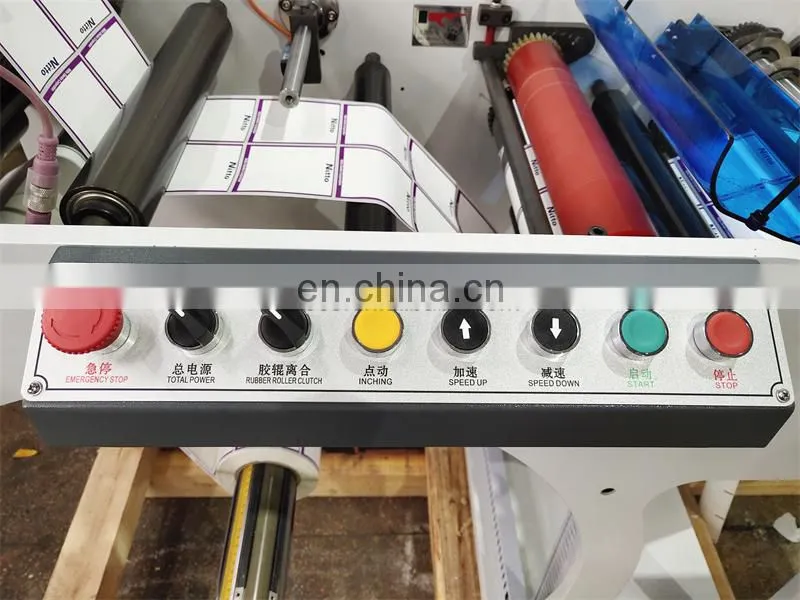 UTS420H Turret Type High Speed Automatic Label Cutting Machine, self-adhesive sticker cutter rewinder