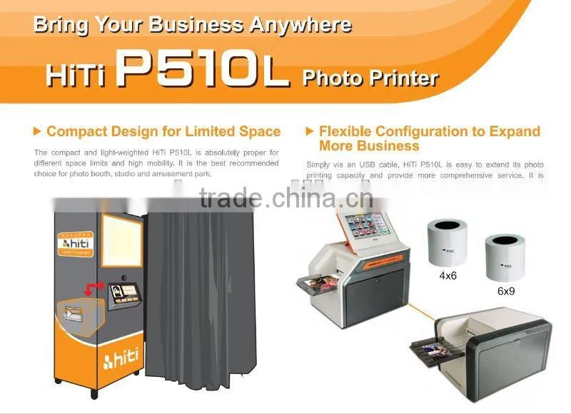 Automatic cut HiTi P510L digital thermal printer