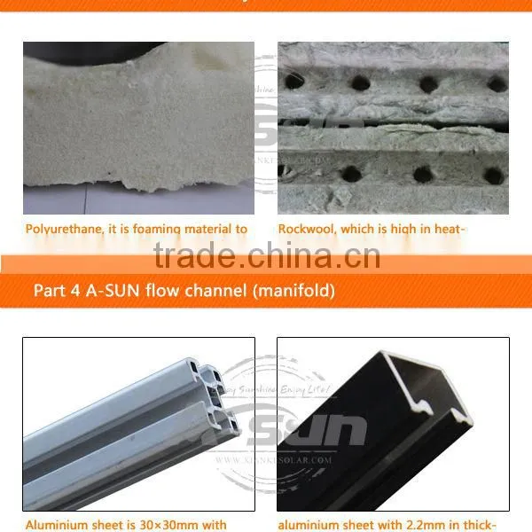 TOP 10 solar collector company in Haining produce vaccum tube Heat pipe solar collector