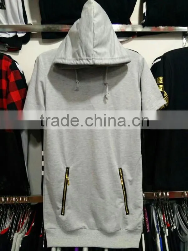 fashion hoodies/leather hoodie/hoodie with front zip/100% cotton hoodie with front zipper