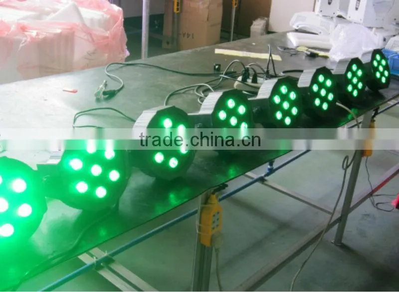 7pcs 10W RGBW 4 in 1 Led Par Light Led Par64 DJ Lighting