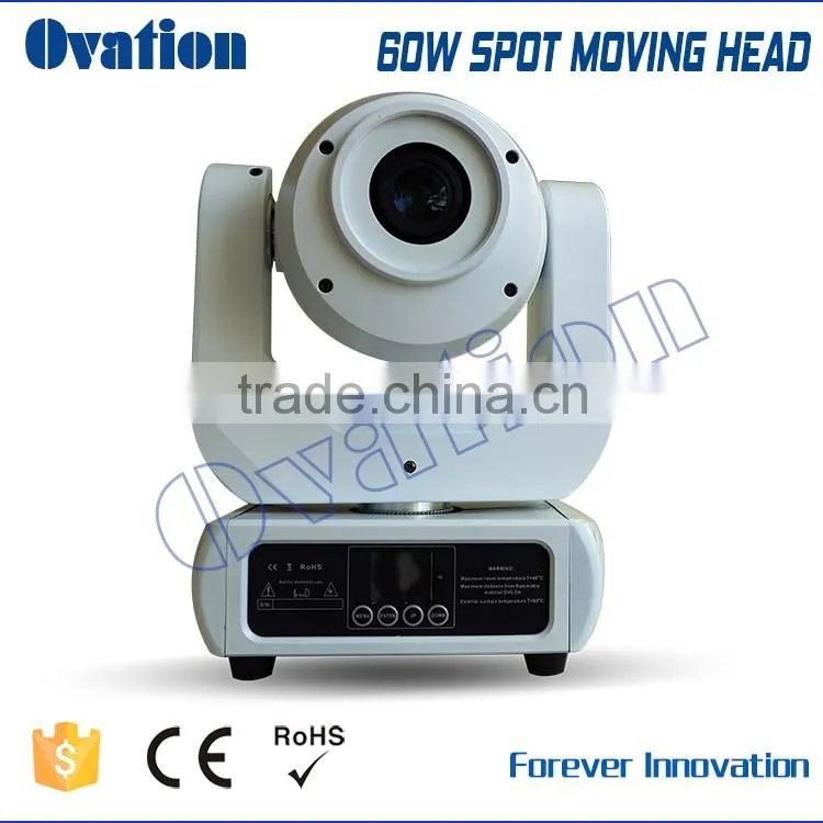 LED moving head spot 60W dj light