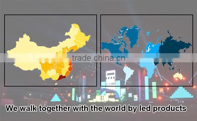 Wifi control/3G control/4G control led billboard on freight car support forQC inspection in factory