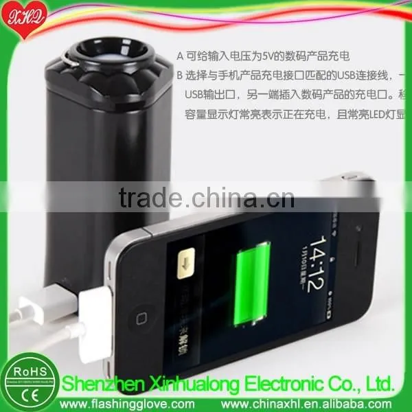 Portable power bank with power bank