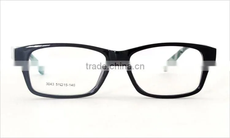 bright color mens glasses frame for men with demo lenes