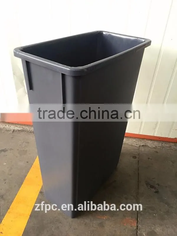 90 litre square swing bin trash container garbage bin waste can