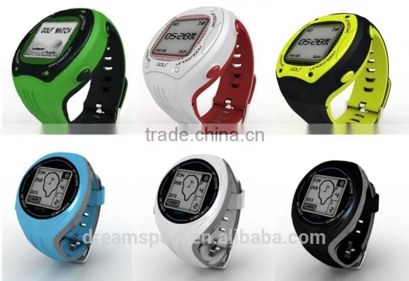 Waterproof Scorecard Wrist Watch with GPS for Golf Multifunction Golf Watch