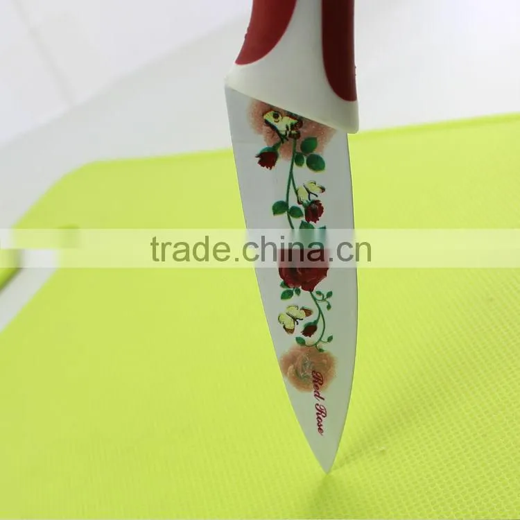 Hot selling non-stick coating knife set