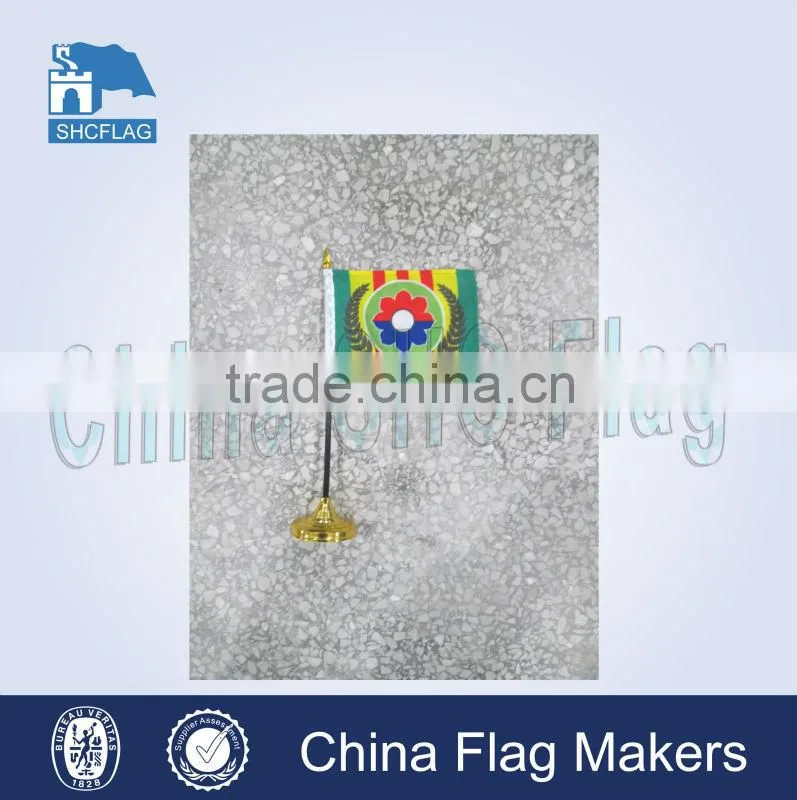 Hot sale /custom table flag/desk flag/flag be used on desk
