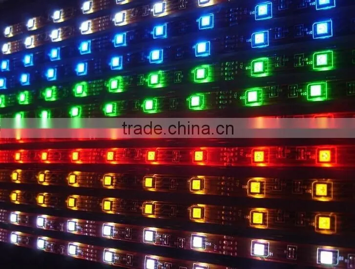 3m tape Flex 5050 led strip with black PCB bottom