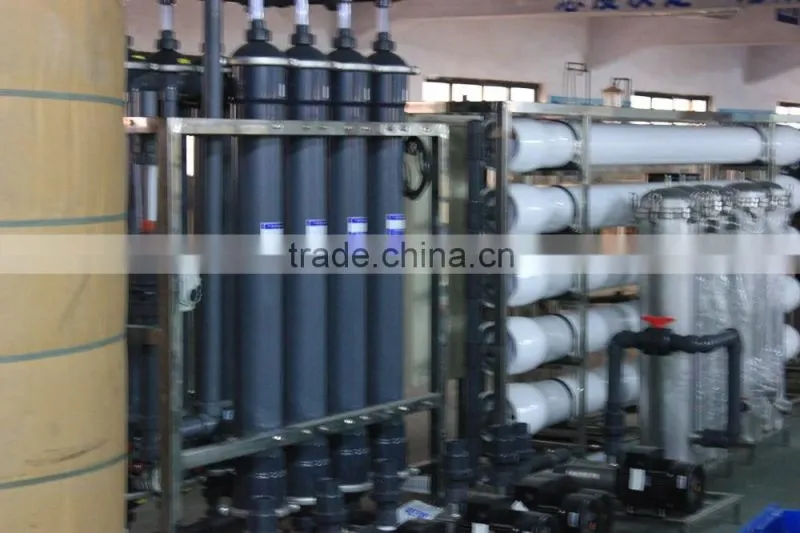 Ultrafiltration System Pure Water Treatment Machine With RO System