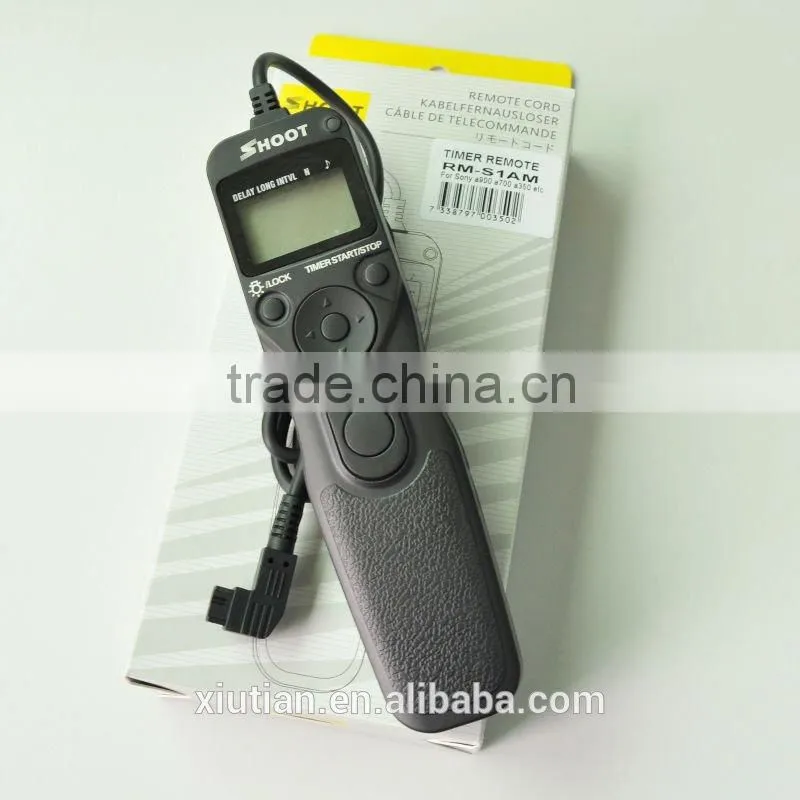 Professional electrical timer Remote Control For Sony RM-S1AM