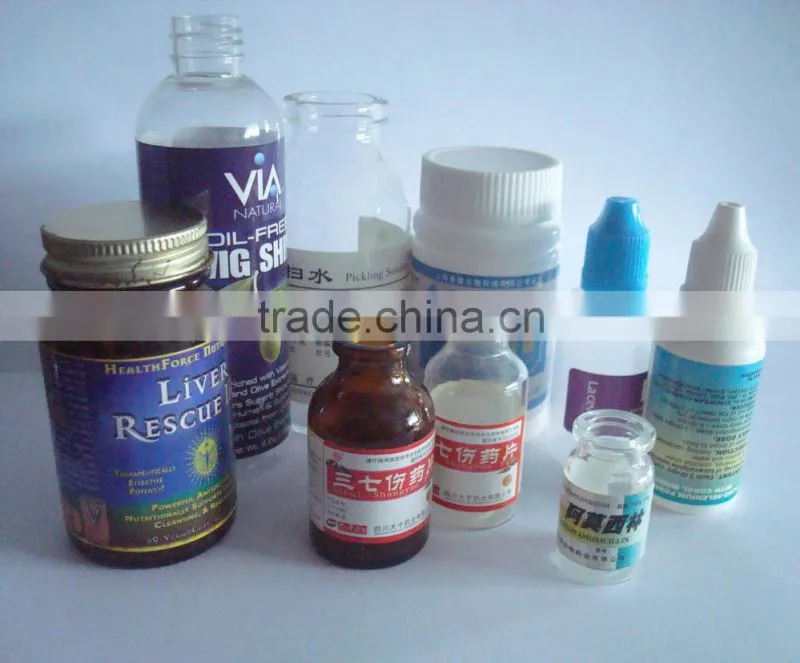 Multifunctional high-precision vertical round bottle labeling machine
