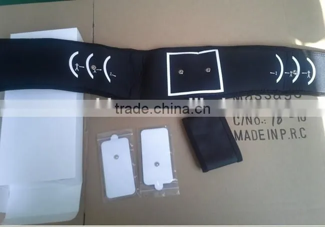 AB tonning .EMS belt .AB belt abdominal slimming/toning belt LOWER BACK AND ABS BELT for TENS AND ems