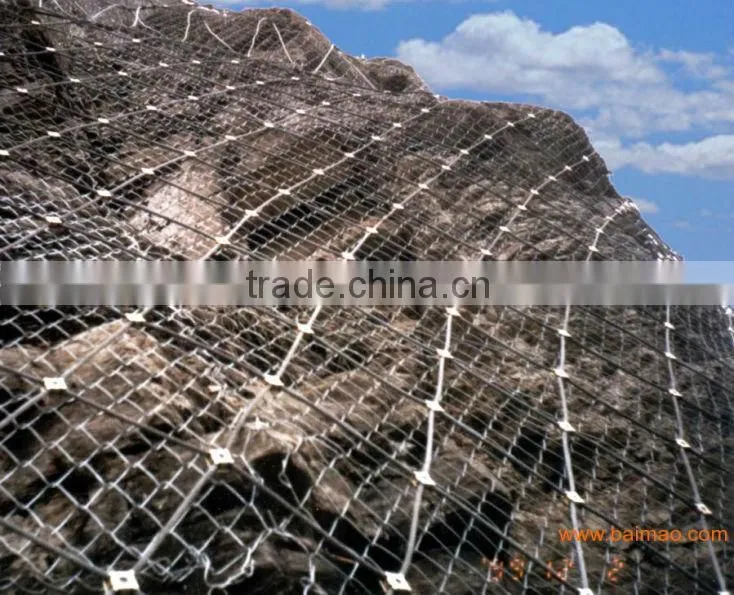 Stone/Rock Fall Protection Metal Wire Mesh(BV certification)