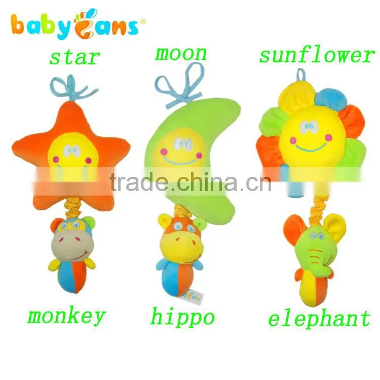 Babyfans Foshan Lower Price Wholesale Plush Music Baby Soft Toys