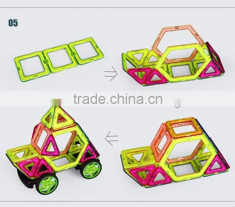 New design Magnetic Toys good price magformers Multi Shape Magnetic Building Blocks