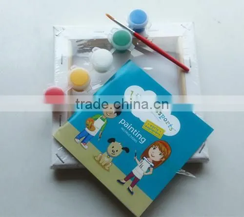 DIY kids canvas painting set