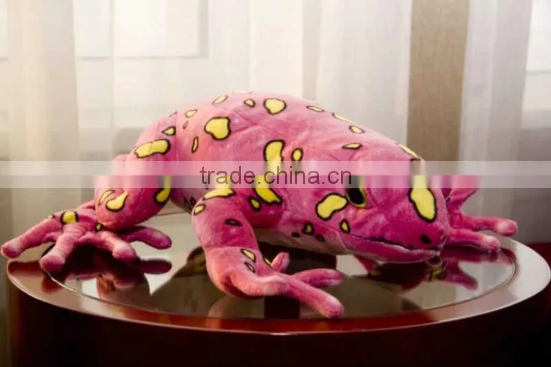 lovely newest design simulation frog soft plush toys