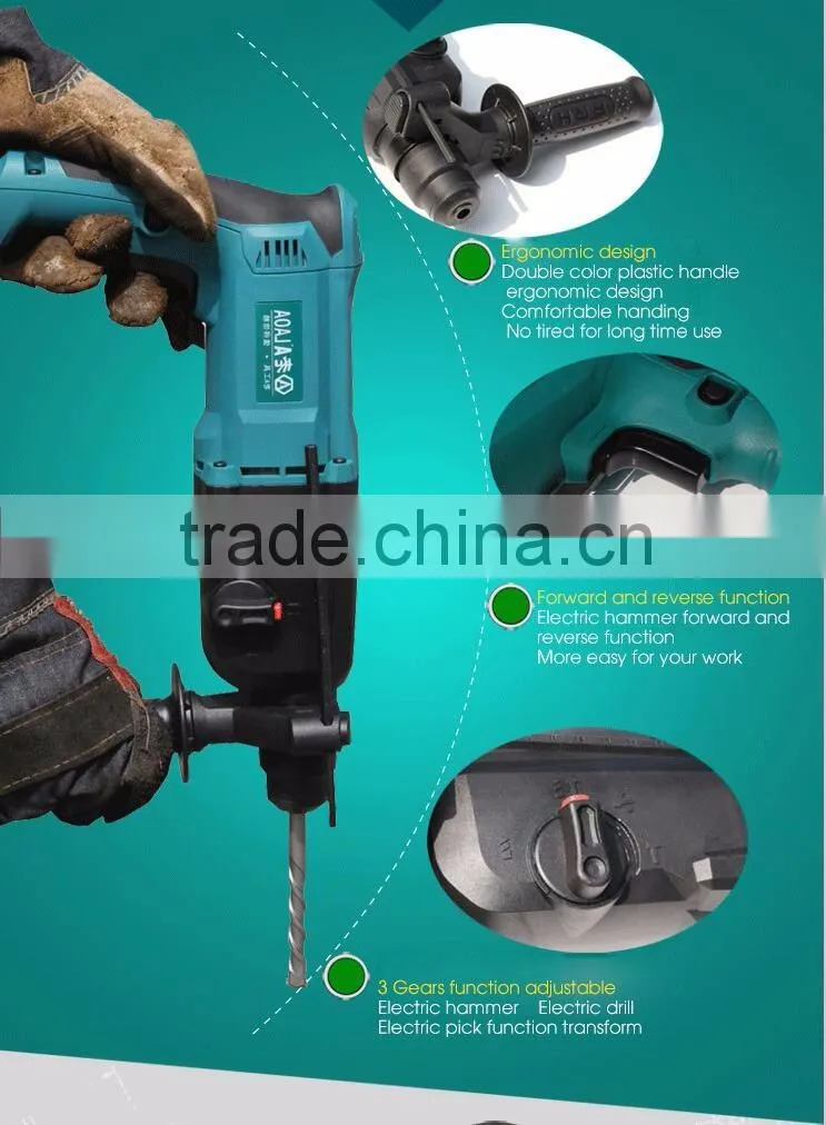 High quality light electric hammer electric impact drill keyless impact drill