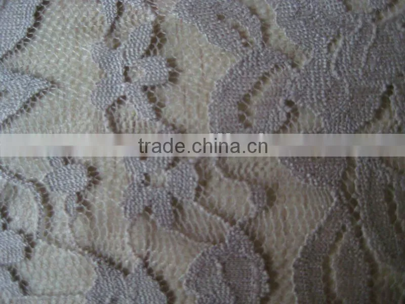 100% poly raschel lace