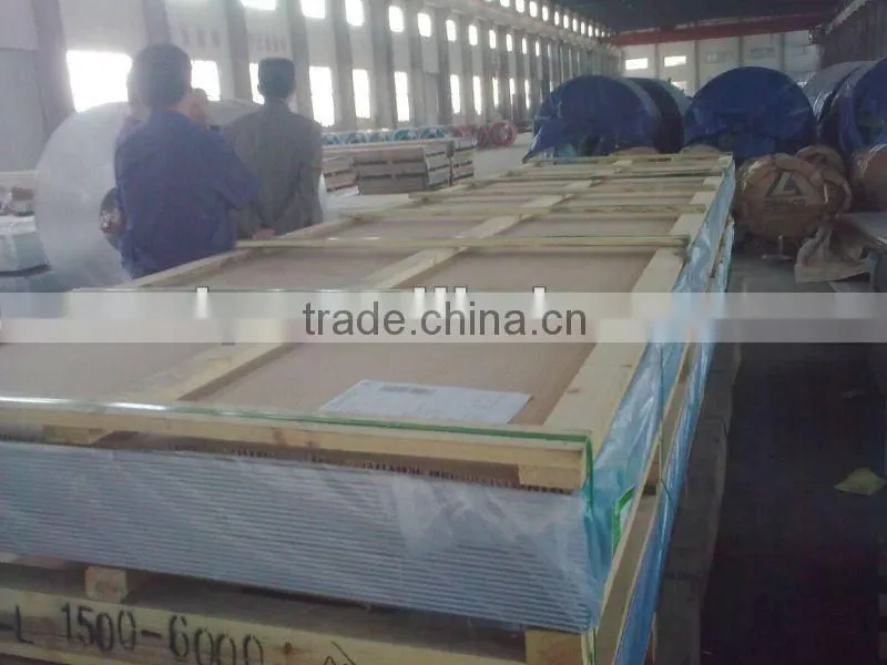 mirror finished embossed aluminum tread plate 1050H14