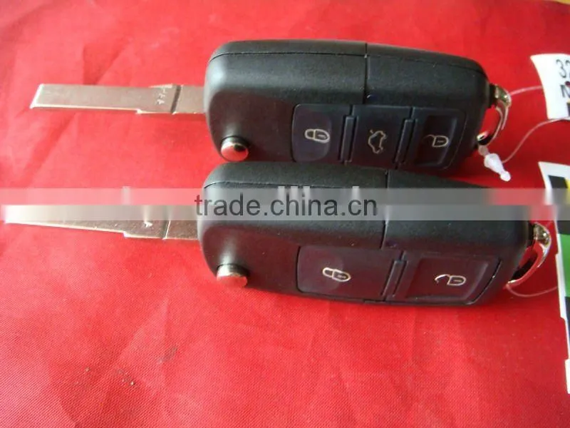 Tongda Hot sale 3 button folding shell for VW or Passat