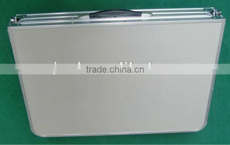 folding Barbecue BBQ Table with iron pan&lamp holder