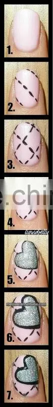 Two way nail art pen/drawing and painting nail pen for nail
