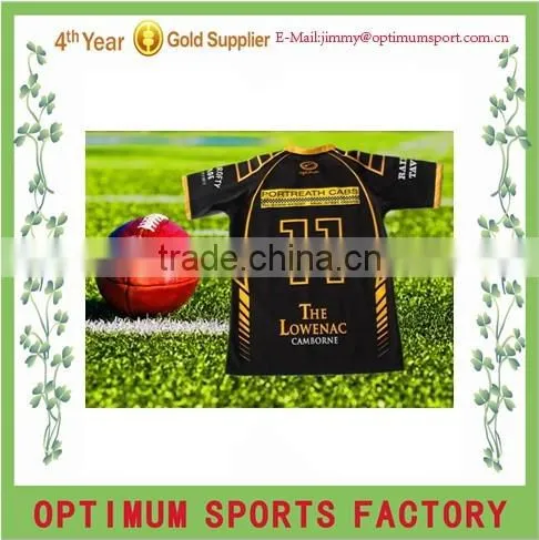 2016 Custom Club Men's Sublimation Rugby Jerseys Shirts