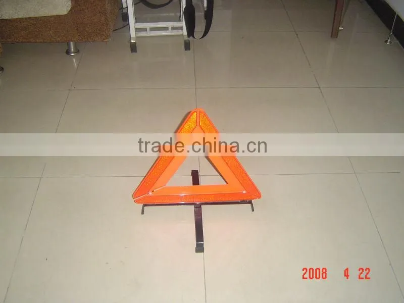 Road sign Flashing led warning triangle