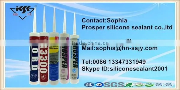 China Manufacturer Alibaba Hot Silicon Sealant With High Quality