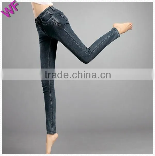 Wholesale china supplier sex girls' photos in skinny jeans