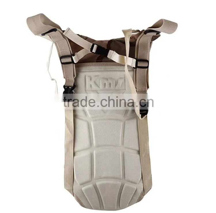 Outdoor camouflage hump tactical military water backpack